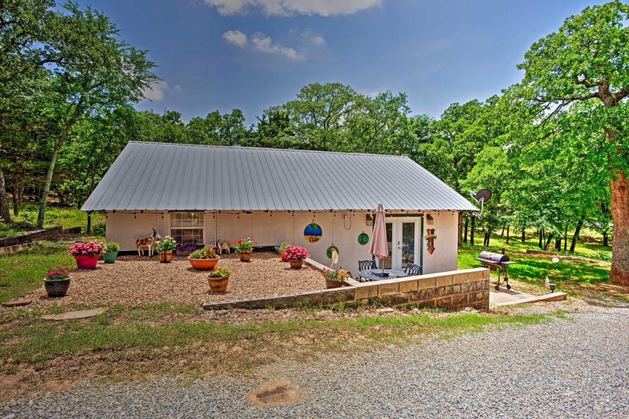 Lake Texoma Cabin - 1 Mi To Park And Boat Ramp! Willow Spring Dış mekan fotoğraf