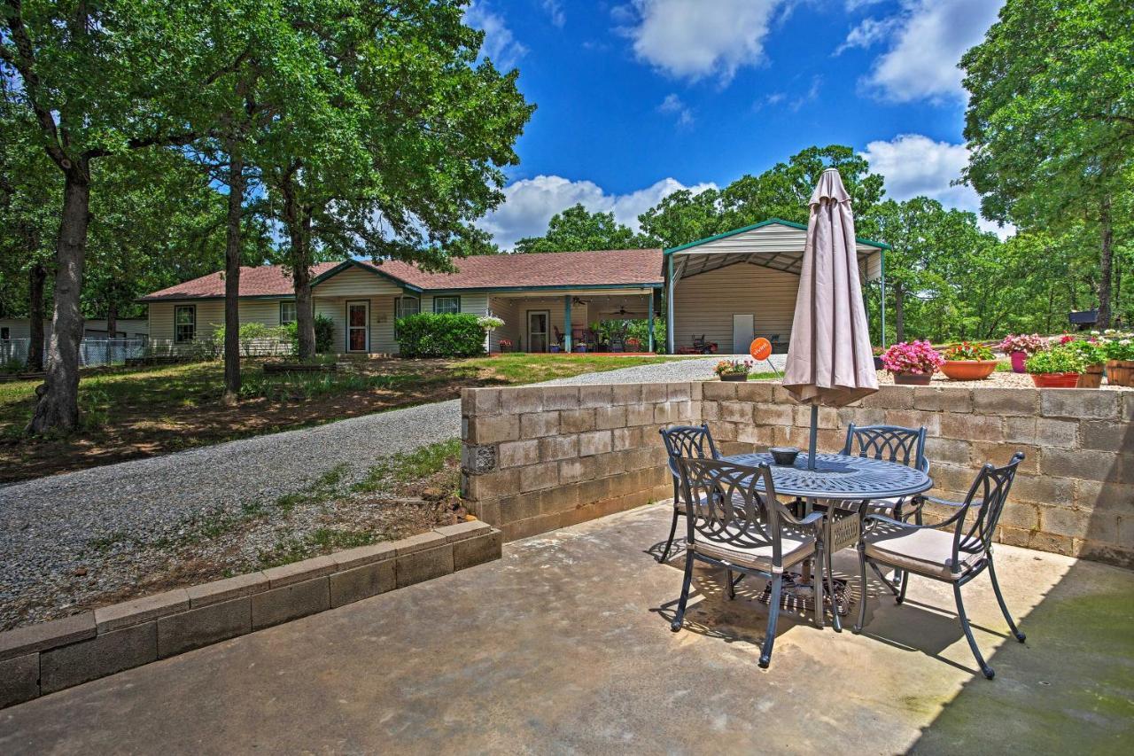Lake Texoma Cabin - 1 Mi To Park And Boat Ramp! Willow Spring Dış mekan fotoğraf